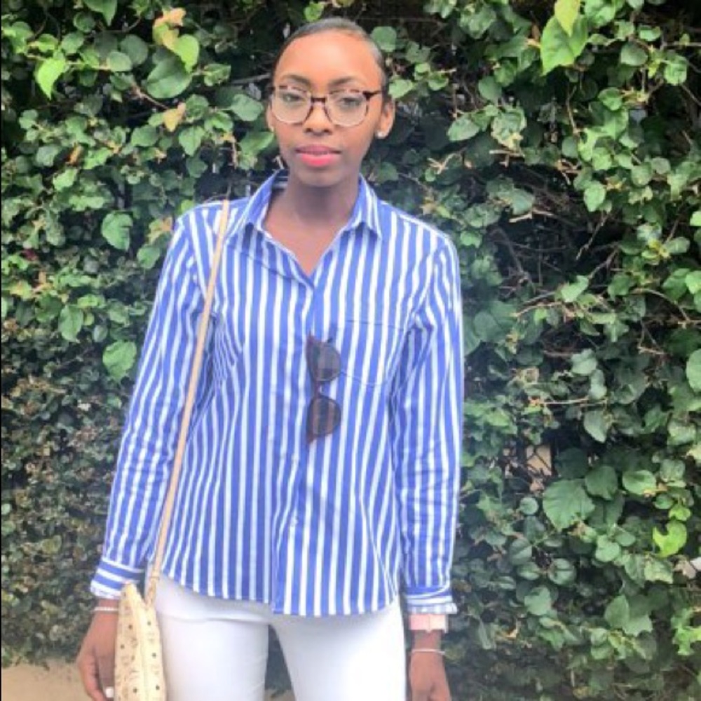 Striped Long sleeve Button Down